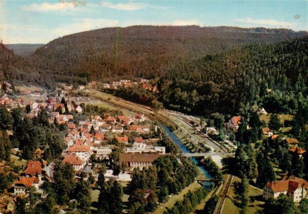 Bad Liebenzell Fliegeraufnahme