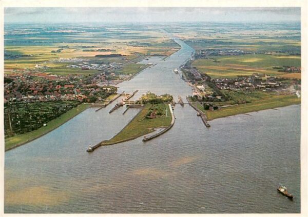 Brunsbuettelkoog Aus Luftbildatlas Schleswig-Holstein Heimatbund