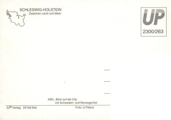 Kiel Faehrtor zur Ostsee City Schweden- und Norwegenkai – Bild 2