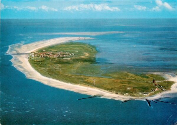 Wangerooge Wangeroog Nordseebad Luftaufnahme aus 1000 m Flughoehe