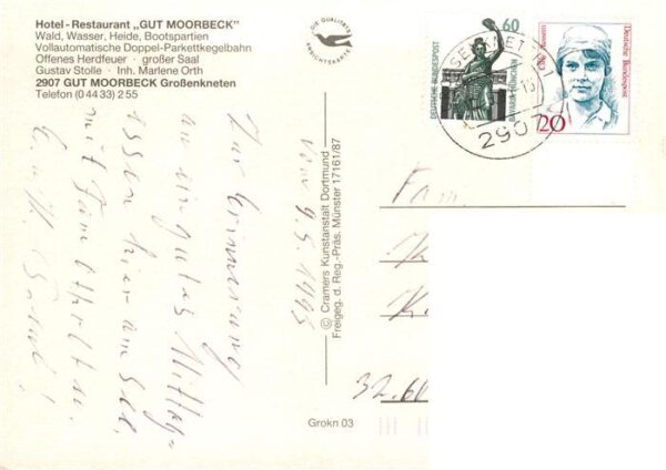 Gut Moorbeck Grossenkneten Hotel Restaurant Gut Moorbeck – Bild 2