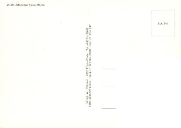 Eckernfoerde Ostseebad Fliegeraufnahme – Bild 2