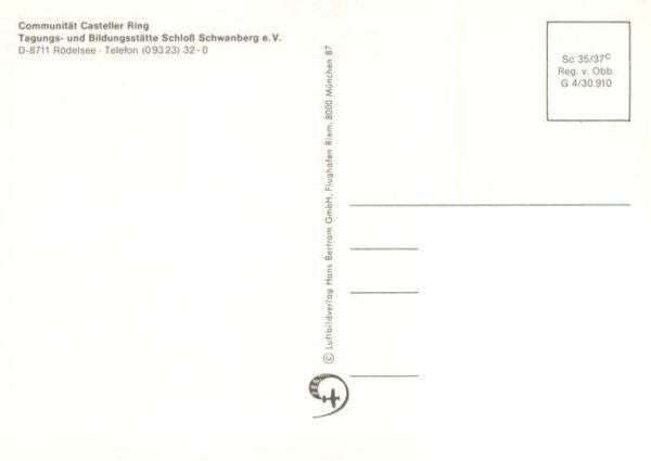 Roedelsee Communitaet Casteller Ring Tagungs- und Bildungsstaette Schloss Schwan – Bild 2