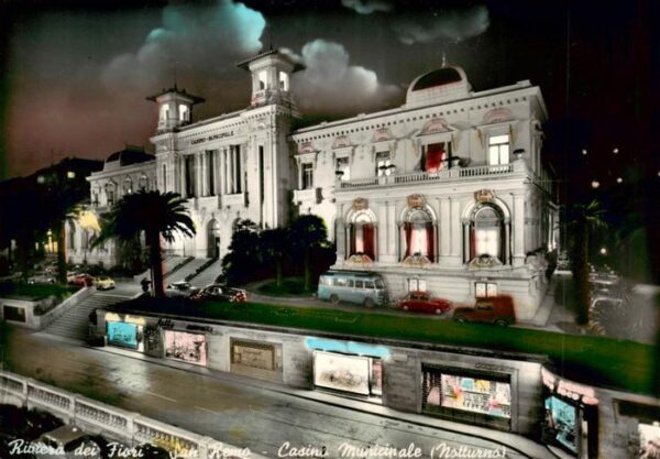 San Remo IT Casino Municipale notturno