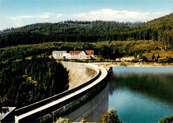 Schwarzenbachtalsperre Schwarzenbachhotel Stausee