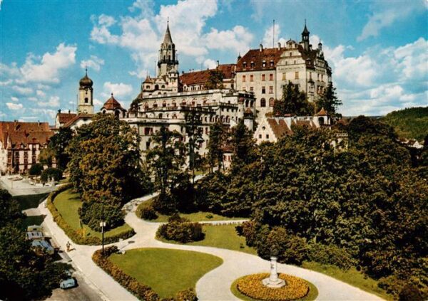 Sigmaringen Schloss des Fuersten von Hohenzollern