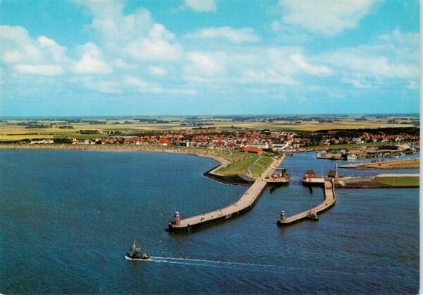 Buesum Nordseebad Nordseeheilbad Mole Hafen