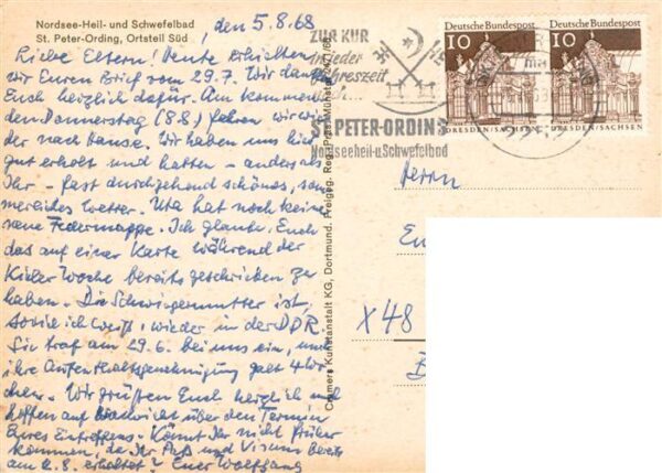 St Peter-Ording Panorama Nordsee-Heil- und Schwefelbad – Bild 2