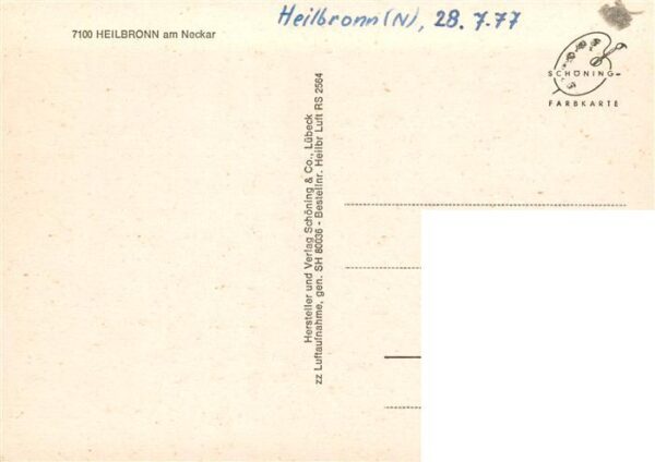 Heilbronn Neckar Stadtpanorama – Bild 2