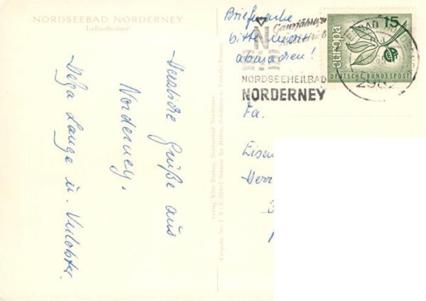 Norderney Nordseebad Fliegeraufnahme – Bild 2