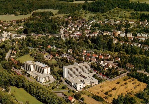 Bad Schwalbach Rheingau Taunus Klinik und Kurklinik Paracelsus Fliegeraufnahme