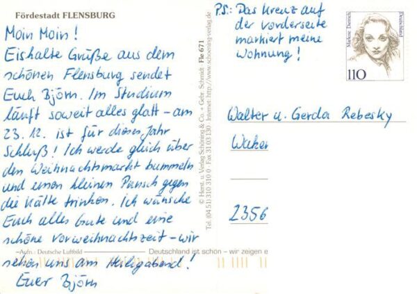 Flensburg  Schleswig-Holstein Fliegeraufnahme – Bild 2
