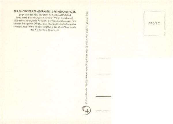 Speinshart Praemonstratenserabtei Fliegeraufnahme – Bild 2