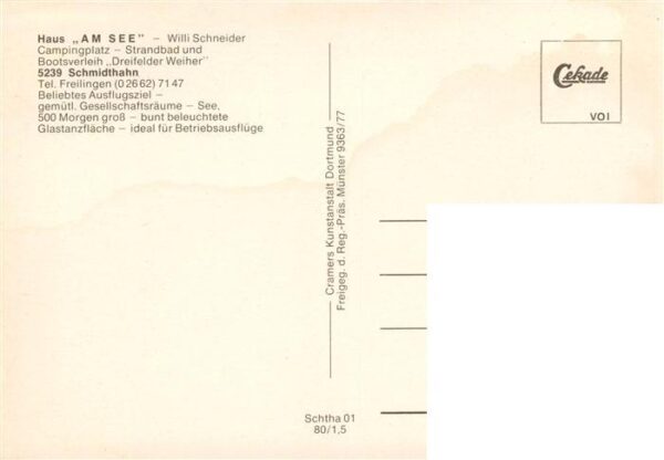 Schmidthahn Haus Am See Fliegeraufnahme – Bild 2