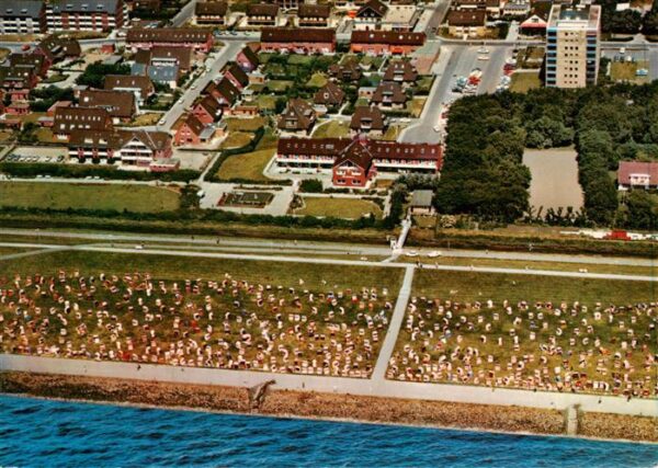 Buesum Nordseebad Nordsee Erholungsheim Reichsbun Fliegeraufnahme