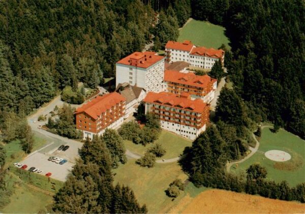 Cham  Oberpfalz BKK Bayerwald Klinik Fliegeraufnahme
