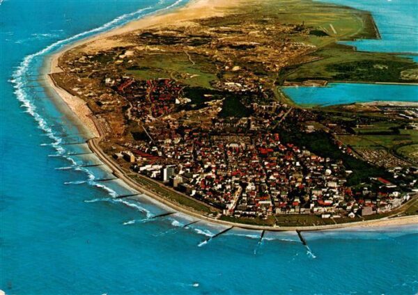 Norderney Nordseebad Fliegeraufnahme