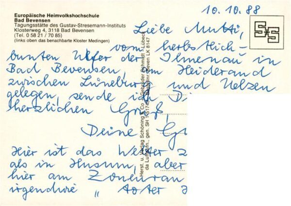 Bad Bevensen Europaeische Heimvolkshochschule Fliegeraufnahme – Bild 2