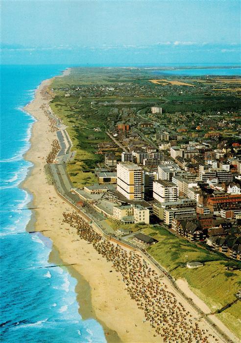 Westerland Sylt Fliegeraufnahme