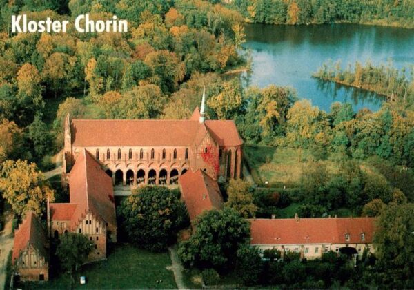 Chorin Kloster Chorin Fliegeraufnahme
