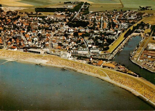 Buesum Nordseebad Fliegeraufnahme