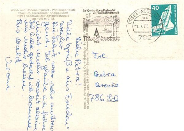 Friedenweiler Fliegeraufnahme – Bild 2