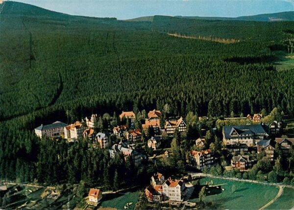 Braunlage Huetteberg mit Weidmannsheil Weidmannsdank und Weidmannsruh Fliegerauf