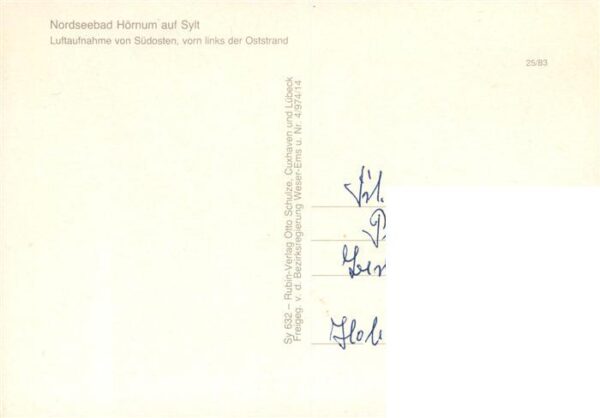 Hoernum Sylt Fliegeraufnahme – Bild 2