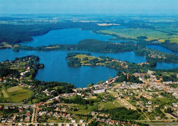 Feldberg Mecklenburg Fliegeraufnahme