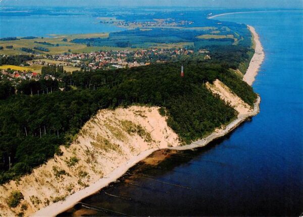 Koserow Ostseebad Usedom Fliegeraufnahme mit Steckelberg