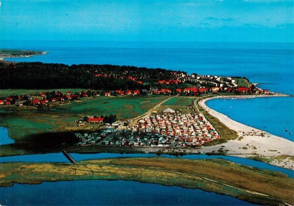 Hohwacht Ostseebad Fliegeraufnahme