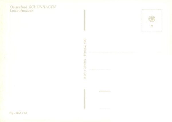 Schoenhagen Brodersby Ostseebad Fliegeraufnahme – Bild 2