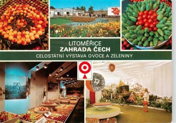 Litomerice Leitmeritz Nordboehmen CZ Zahrada Cech Celostatni vystavna ovoce a Ze