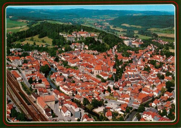 Kronach Oberfranken Fliegeraufnahme