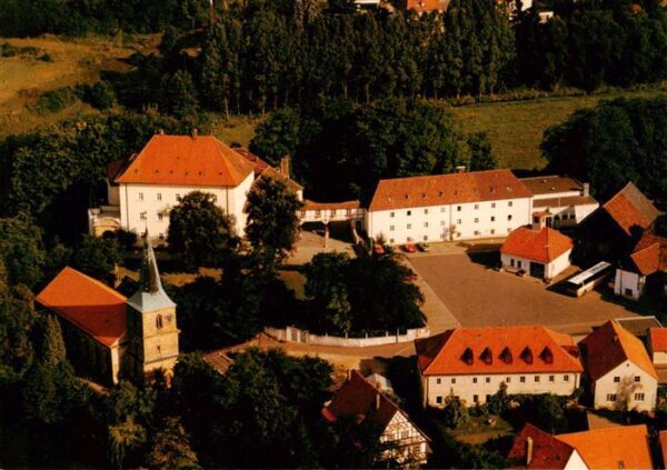 Lichtenfels Bayern Heimvolkshochschule Schloss Schney Fliegeraufnahme