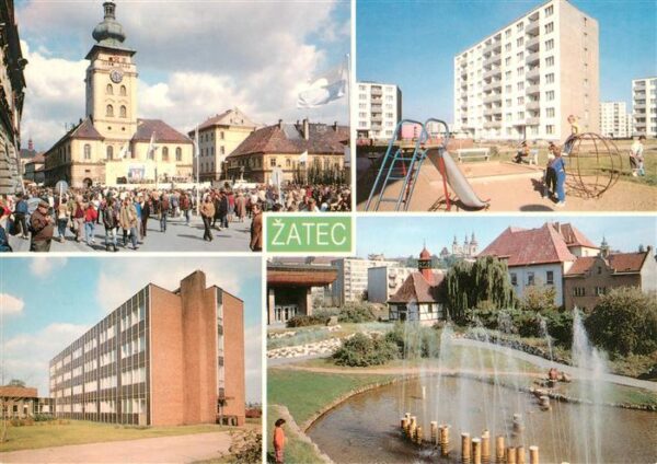 Zatec Saaz CZ Mestska pamatkovarezervace Svetozname centrum chmelarske oblasti