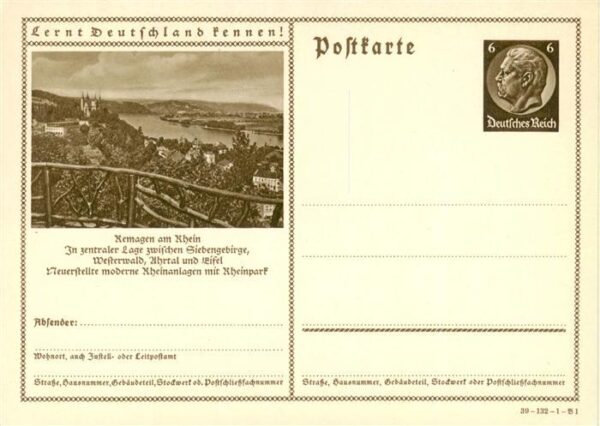 Remagen Rheinanlagen mit Rheinpark