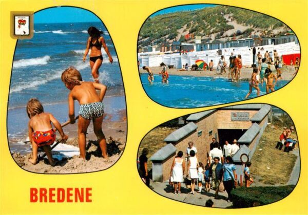 Bredene-aan-Zee Belgie Strandpartien Unterfuehrung