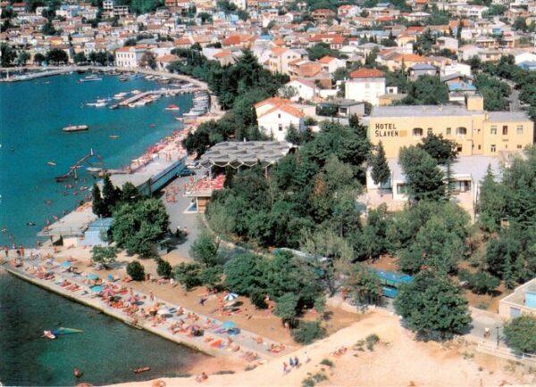 Selce Crikvenica Croatia Fliegeraufnahme