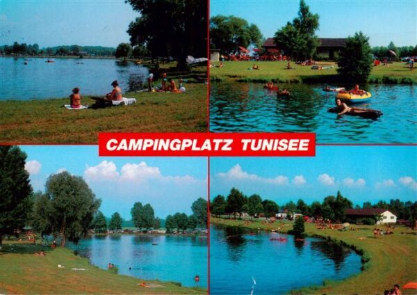 Hochdorf Breisgau Campingplatz Tunisee Teilansichten