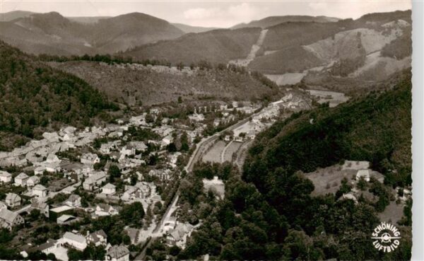 Bad Lauterberg Oberer Stadtteil Fliegeraufnahme