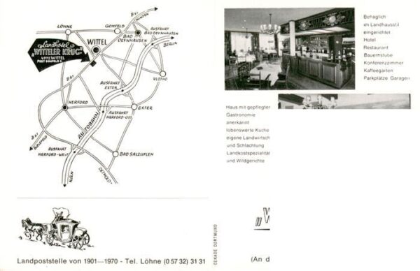 Wittel Loehne Landhotel Witteler Krug Gastraeume – Bild 2