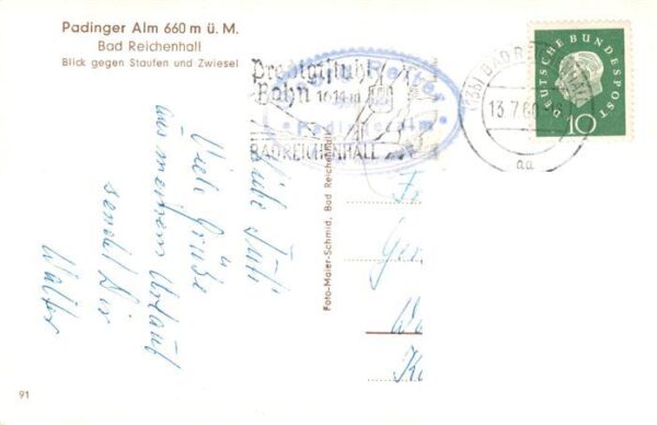 Bad Reichenhall Padinger Alm Freiterrasse – Bild 2