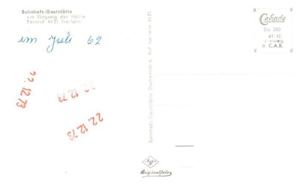 Iserlohn Gruener Tal mit Haus Dechenhoehle Fliegeraufnahme – Bild 2
