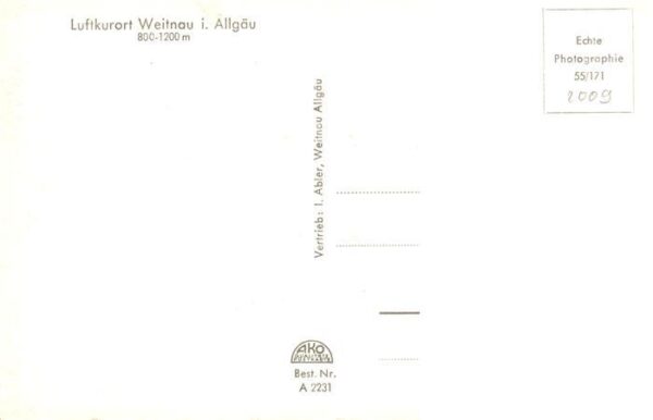 Weitnau Fliegeraufnahme – Bild 2