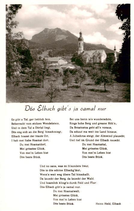 Elbach Miesbach Bayern Kirche
