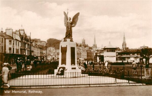 Rothesay  Scotland UK War Memorial