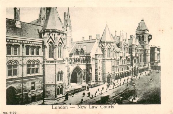 London  UK New Law Courts