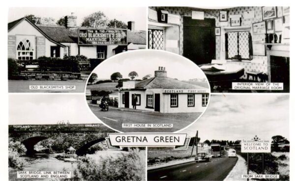 Gretna Green Scotland UK Old Blacksmith Shop First House in Scotland Interior vi