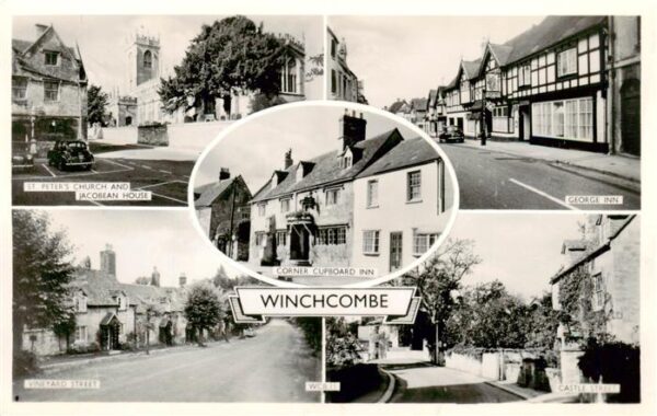 Winchcombe UK St Peter Church and Jacobean House Corner Cupboard Inn George Inn